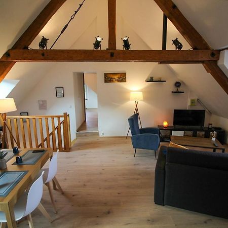 Ferienwohnung Au toit de l’Alsace - Loft au pied des Vosges Wattwiller Exterior foto