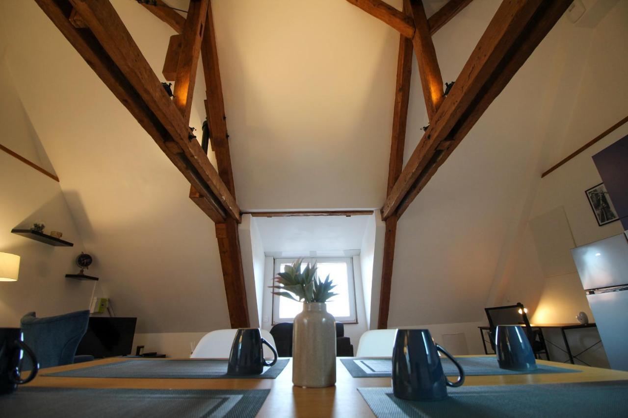 Ferienwohnung Au toit de l’Alsace - Loft au pied des Vosges Wattwiller Exterior foto