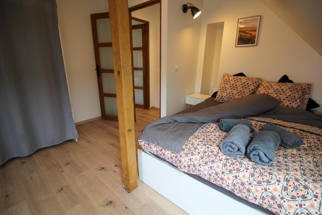 Ferienwohnung Au toit de l’Alsace - Loft au pied des Vosges Wattwiller Exterior foto